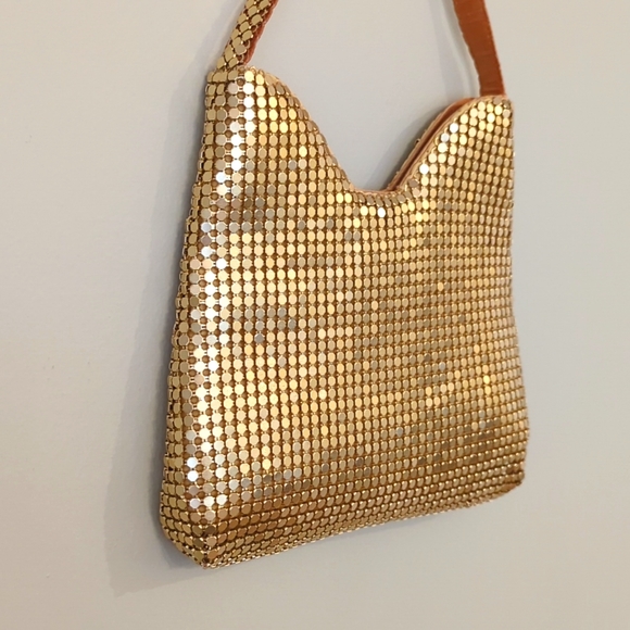 Gold mini evening bag - Picture 2 of 6